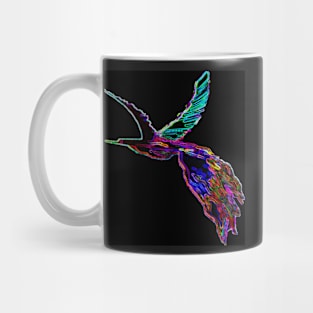 Colorful Glow Bird Mug